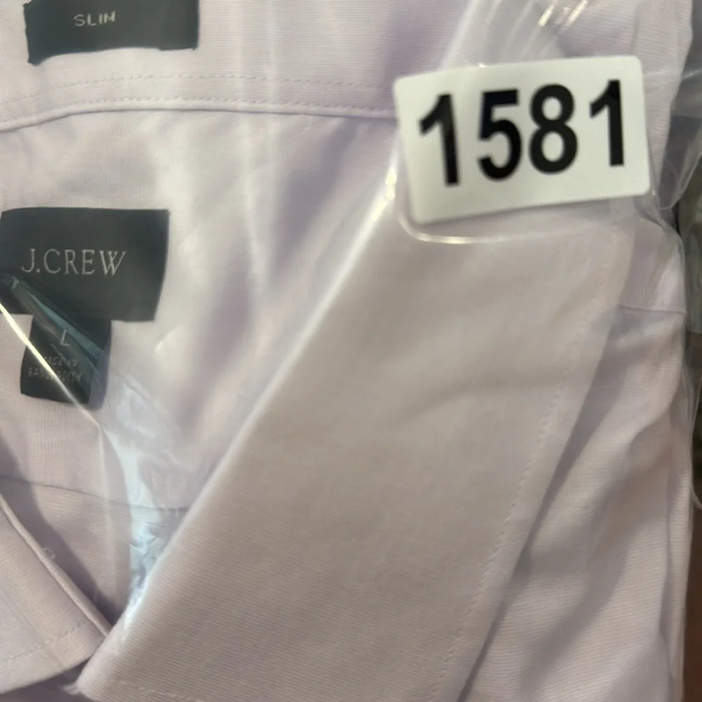 J. Crew slim Lavender Dress Shirt